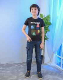 Pac-Man_Video_Game_Tee_Boys_Black_Graphic_Shirt_with_Ghost_Characters_01